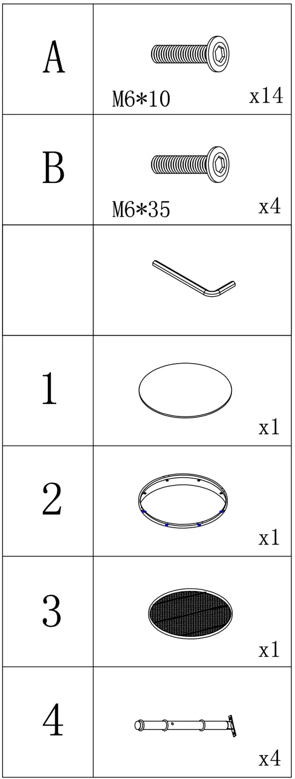 J E HOME GD-W88137484 2-Tier Single Panel Round Wood Coffee Table - fig 1