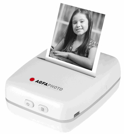 AGFAPHOTO Realipix Pocket P Portable Thermal Printer. Leave empty if the image is purely decorative.