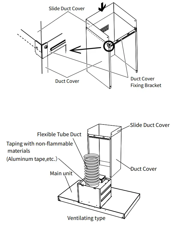 FUJIOH FR-MT1990V 900MM Chimney Cooker Hood fig 7
