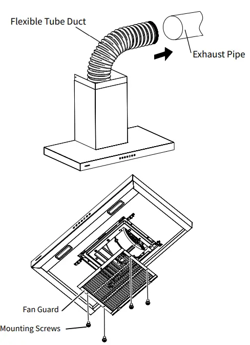 FUJIOH FR-MT1990V 900MM Chimney Cooker Hood fig 9