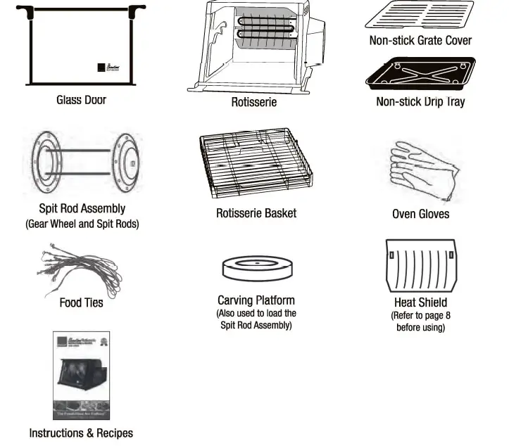 Ronco ST4000BLGEN Showtime 4000 Series Rotisserie 2