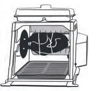 Ronco ST4000BLGEN Showtime 4000 Series Rotisserie 25