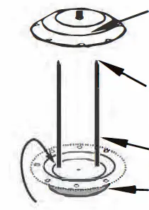 Ronco ST4000BLGEN Showtime 4000 Series Rotisserie 5