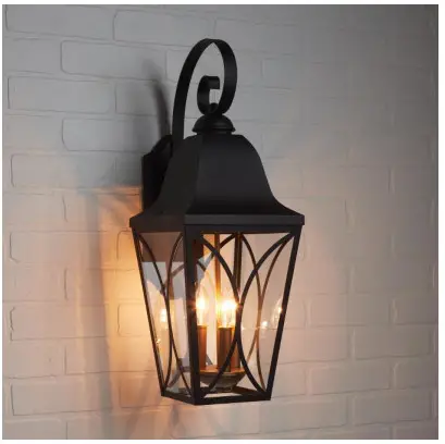 PARK HARBOR 440658 Cardigan 3 Light Outdoor Entrance Wall Sconce Light - fig