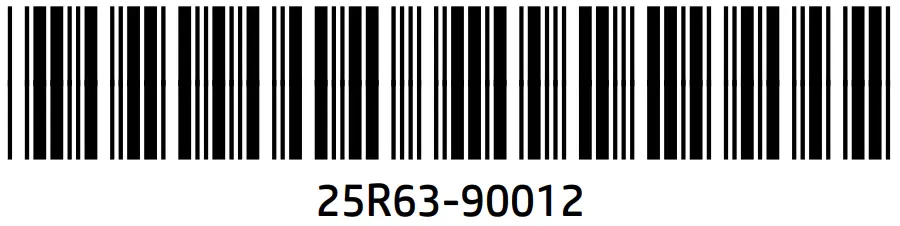 hp 25R76A DeskJet Ink Advantage Ultra 4828 All-in-One Printer - bar code