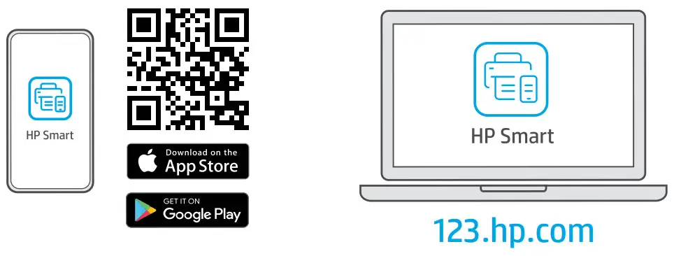 hp Smart Tank 670 Series All-in-One Printer - install HP Smart