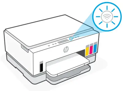 hp Smart Tank 670 Series All-in-One Printer - mode timed out