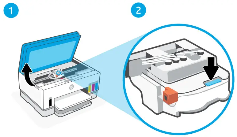 hp Smart Tank 670 Series All-in-One Printer - wait for the