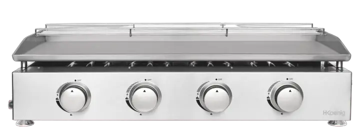 H Koenig PLX940 Gas Plancha 4 Burners