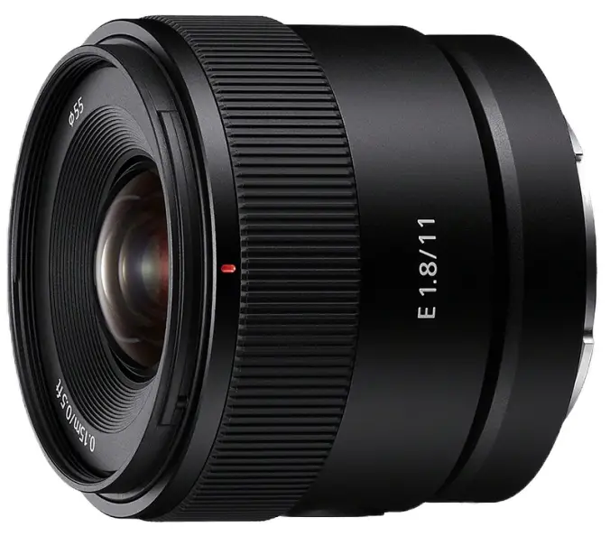SONY SEL11F18 E 11mm F1.8 APS-C Ultra Wide Angle Prime for APS-C Cameras
