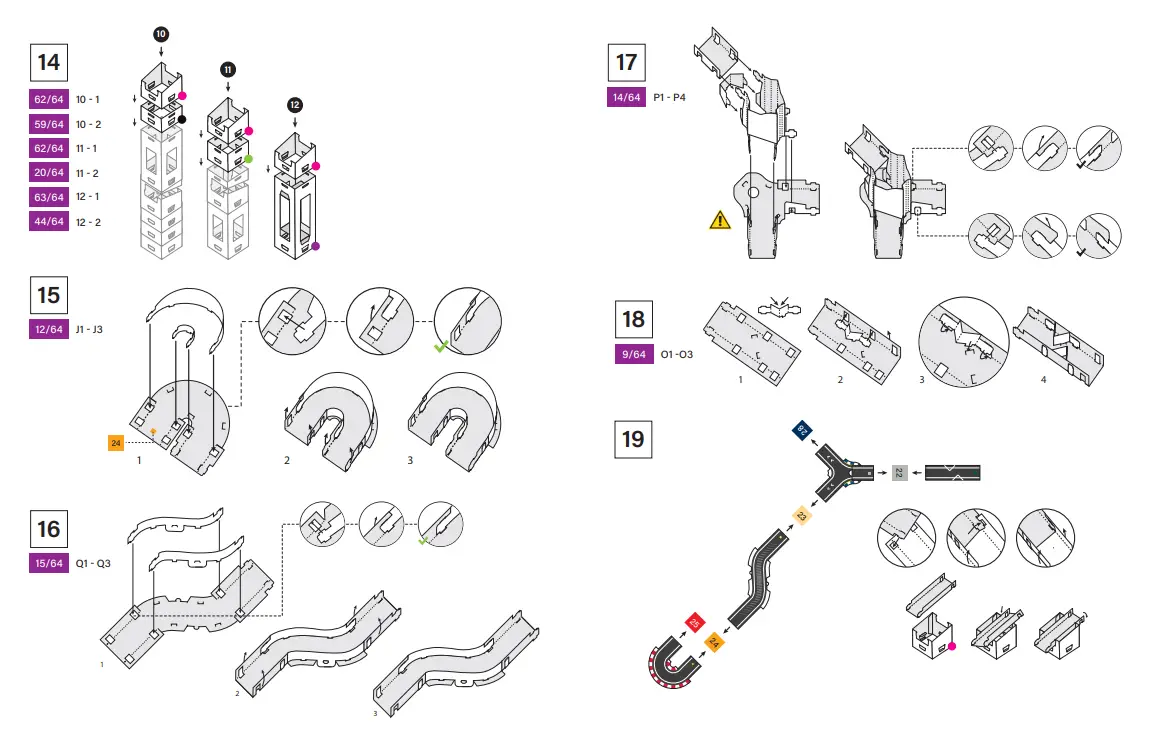 Marble Racetrax Instructions