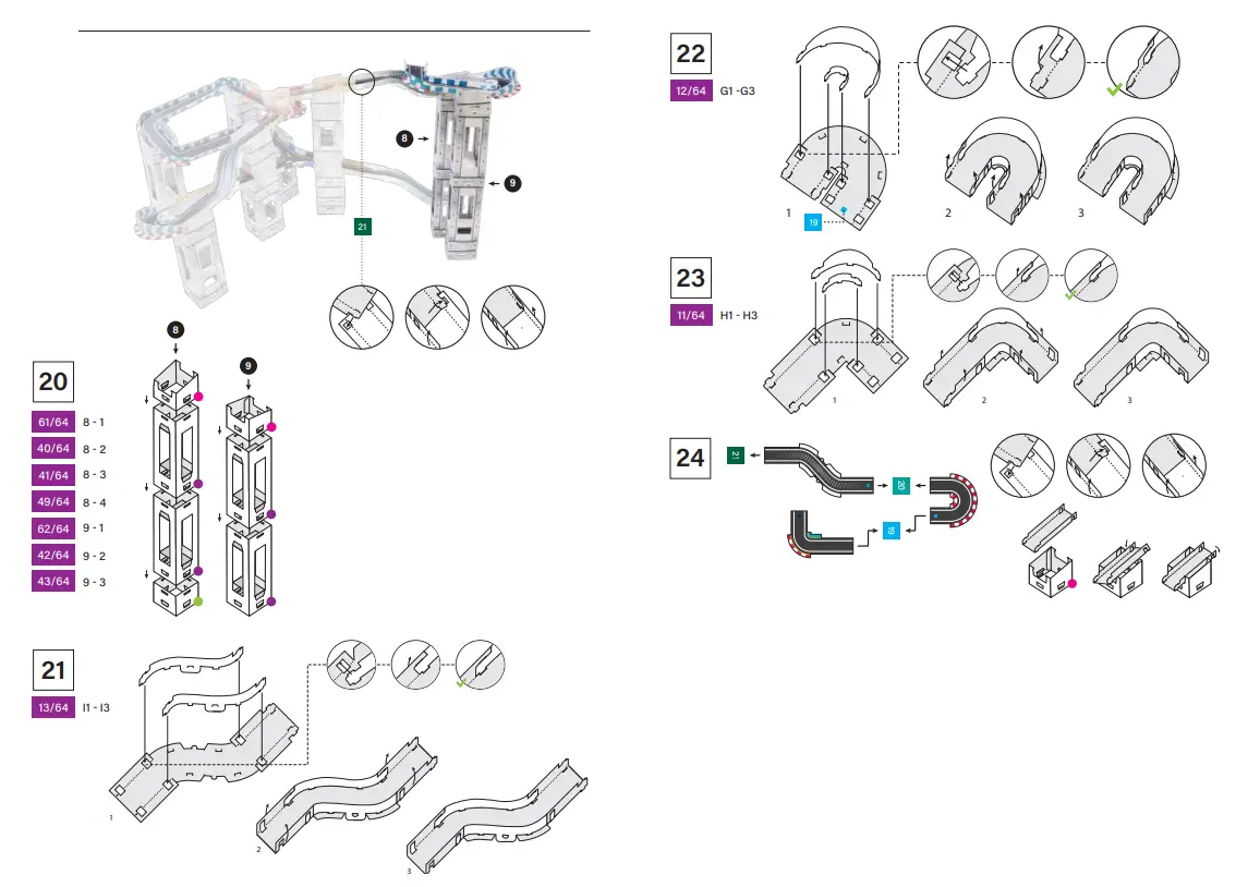 Marble Racetrax Instructions