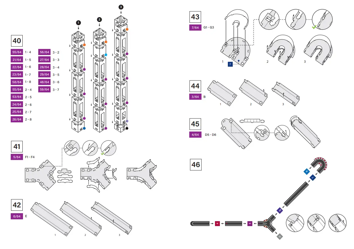 Marble Racetrax Instructions