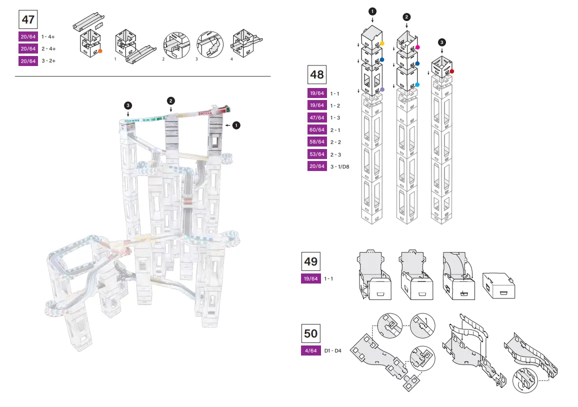 Marble Racetrax Instructions