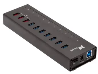 XCELLON-SH10-7H3HC-2-10-Port-Powered-USB-3.0-Slim-Aluminum-Hub-PRODUCT