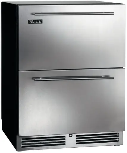Perlick HA24RB-4-5 24 Inch ADA Height Compliant Refrigerated Drawers