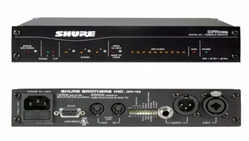 Shure Digital Feedback Reducer Dfr11eq User Manual Shure Digital Feedback Reducer Dfr11eq User Manual