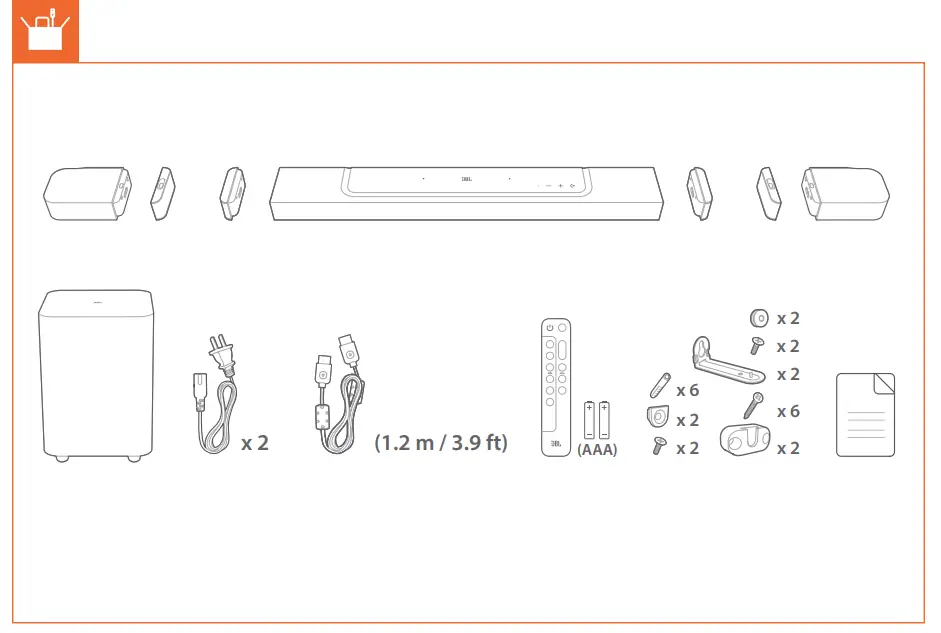 HARMAN BAR 800 One 8 Channel Soundbar - Figure 3
