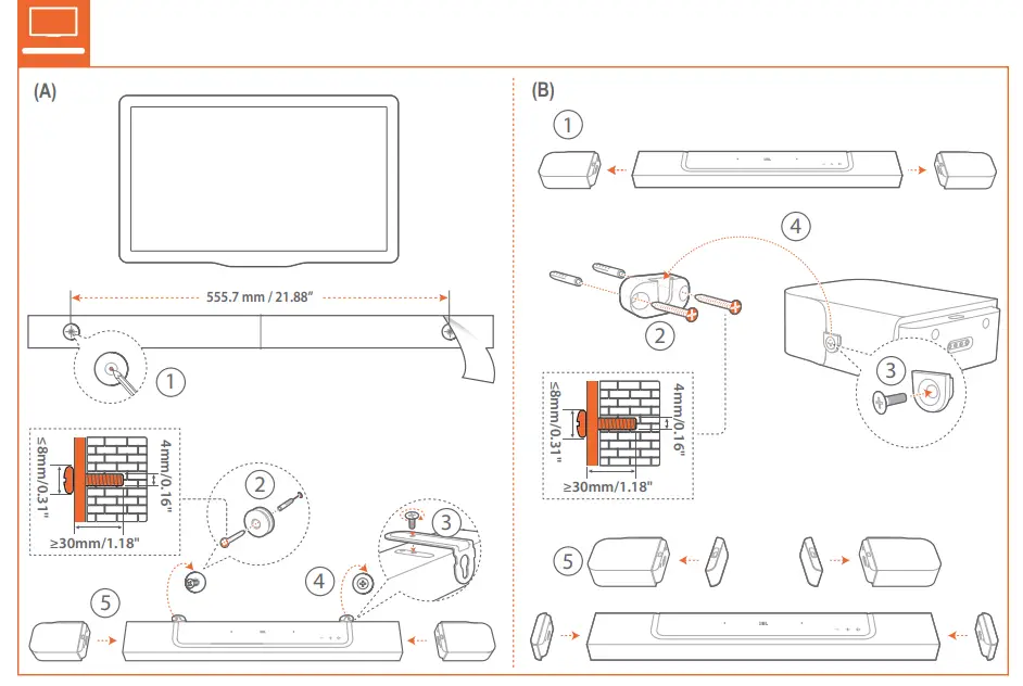 HARMAN BAR 800 One 8 Channel Soundbar - Figure 5