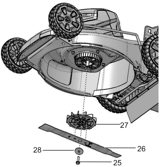 greenwork pro MO80L05 Lawn Mower - fig 10