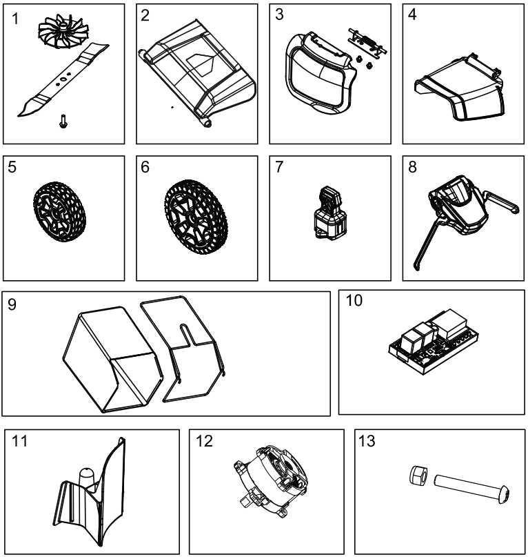 greenwork pro MO80L05 Lawn Mower - fig 12
