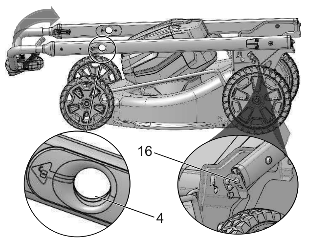 greenwork pro MO80L05 Lawn Mower - fig 2