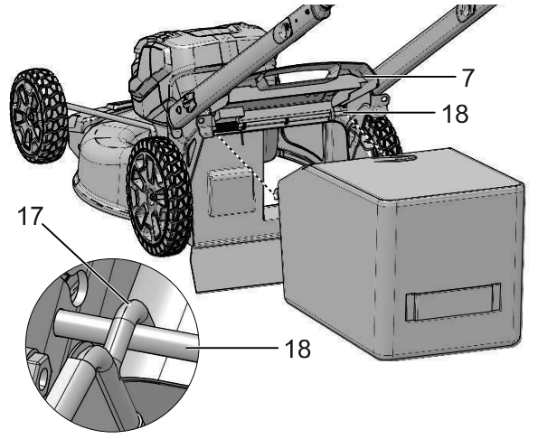 greenwork pro MO80L05 Lawn Mower - fig 3