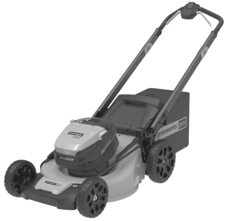greenwork pro MO80L05 Lawn Mower