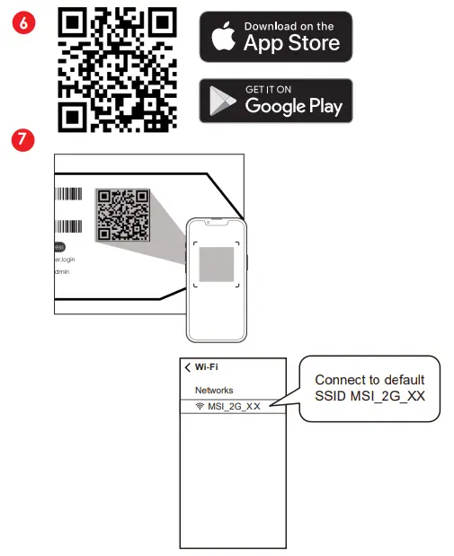 msi RadiX AXE6600 WiFi 6E Tri Band Gaming Router - QR