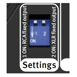 spl REC0015095-000 DA Converter - Settings