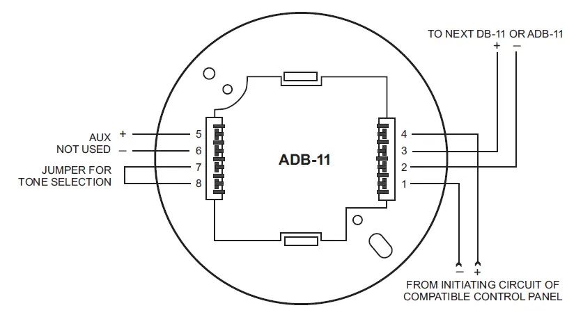 SIEMENS ADB-11 Audible Base 1