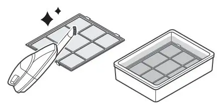 WINIX C535 True Hepa Air Purifier with PlasmaWave User Manual - Cleaning the Filters