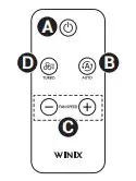 WINIX C535 True Hepa Air Purifier with PlasmaWave User Manual - Operates in a 20 foot radius