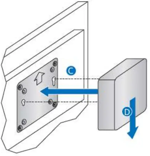 Attach The VESA Bracket