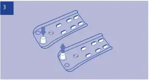 FIG 10 REVERSING THE DOOR SWING