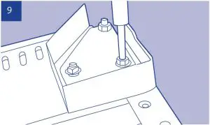 FIG 16 REVERSING THE DOOR SWING