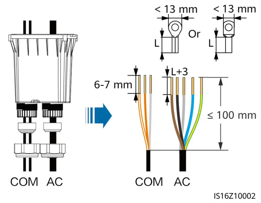 HUAWEI SUN2000-12KTL-M5 Series Solar Inverter - Power Cables
