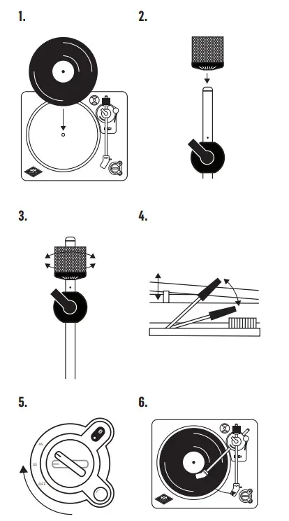 MARLEY EM-JT002 Stir It Up Wireless- PLAYING A RECORD