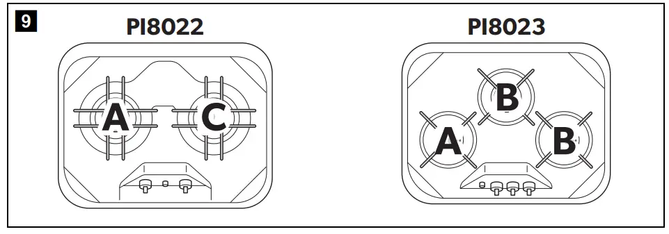 DOMETIC PI8023 Cooktop and Combination Gas Burner - power supply2