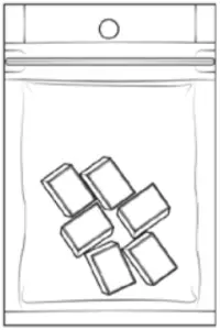 REXING V1P 4K UHD - 7. Cable Clips