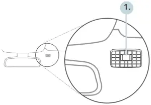 REXING V1P 4K UHD - Installation - Step 1