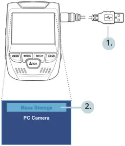 REXING V1P 4K UHD - Playback a Video using USB cable