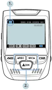 REXING V1P 4K UHD - Video Playback