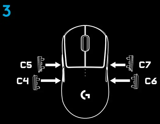logitech 910-005270 Wireless Pro Gaming --CONFIGURATIONS3