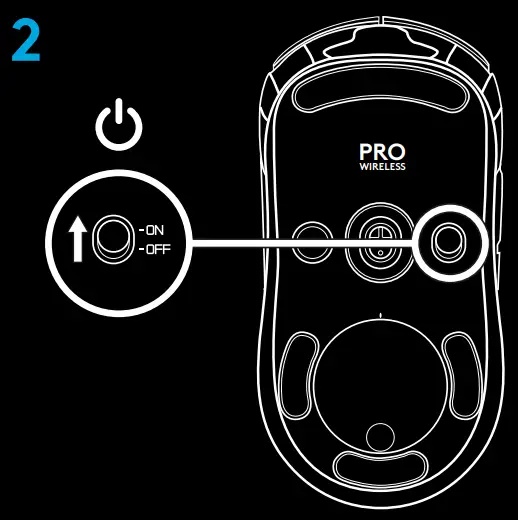 logitech 910-005270 Wireless Pro Gaming --INSTRUCTIONS2