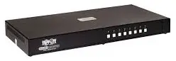 TRIPP-LITE B002A-DP1AC8 8-Port Single-Monitor Secure KVM Switch