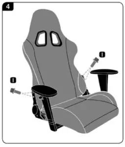 CANYON CND-SGCH3 Fobos Gaming Chair -Instruction1