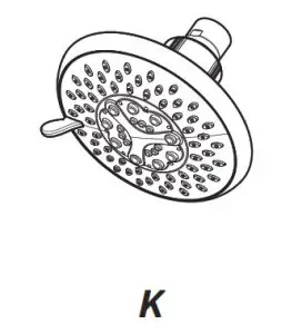 PFISTER Weller Tub & Shower Trim R89-- lTurn On Water