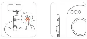 hohem iSteady X2-powering on
