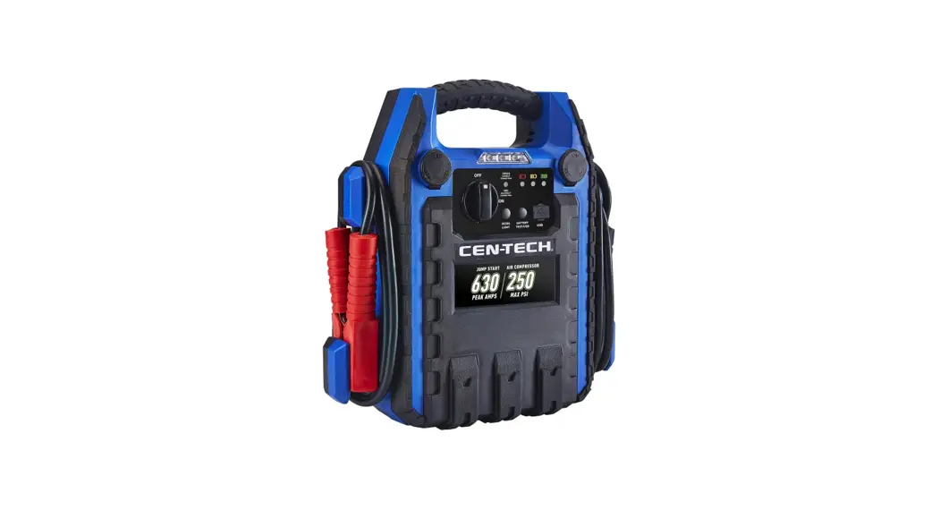 Cent-tech 58978 4-in-1 Portable Jump Pack Owner's Manual